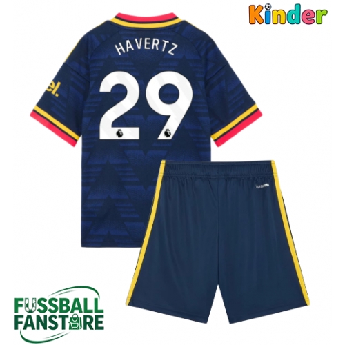 Arsenal Kai Havertz #29 Replik Auswärtstrikot Kinder 2026-27 Kurzarm (+ Kurze Hosen)